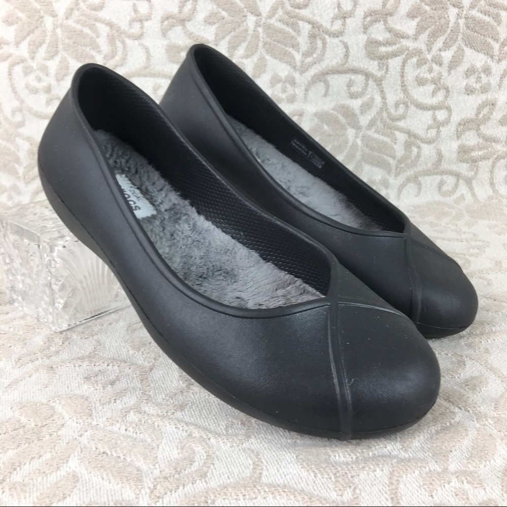 Crocs Mammoth Flats Fluff Fleece Lined